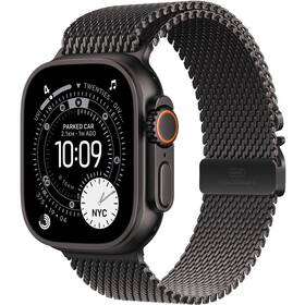 Inteligentné hodinky Apple GPS + Cellular 49mm čierny titán - čierny titánový milánsky ťah - S 

