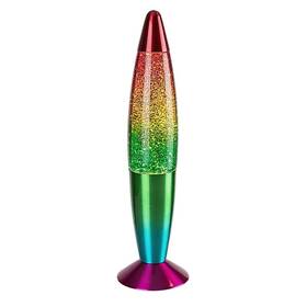 Stolná lampička Rabalux GLITTER RAINBOW2 ružová

