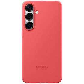 Kryt na mobil Samsung Silicone na Galaxy S25+ červený

