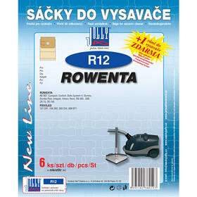 Vrecká pre vysávače Jolly R 12 (6 ks) 

