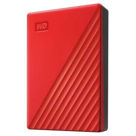 Externý pevný disk Western Digital Portable 4TB, USB 3.0 červený

