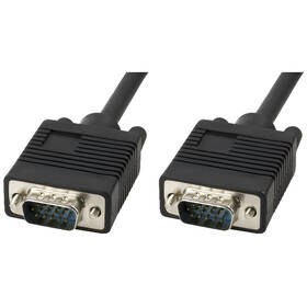 Kábel AQ VGA (15pin) s konektormi VGA M / VGA M, 5 m 

