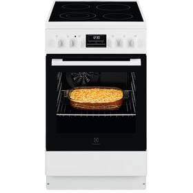 Sklokeramický sporák Electrolux LKR540266W biely


