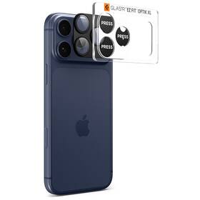 Ochranné sklo šošovky fotoaparátu Spigen tR EZ Fit Optik Pro XL na Apple iPhone 17 Pro Max čierne

