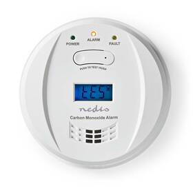 Detektor oxidu uhoľnatého Nedis DTCTCO40WT 

