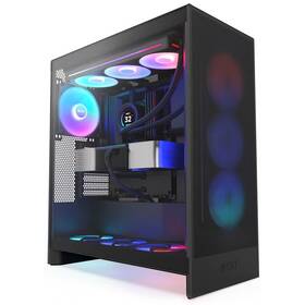 Case NZXT H7 Flow RGB čierna

