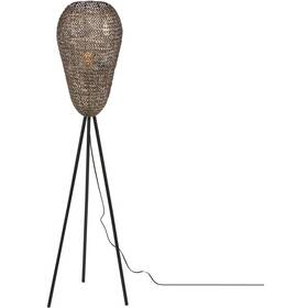 Stojacia lampa TRIO ZIVA, E27 hnedá

