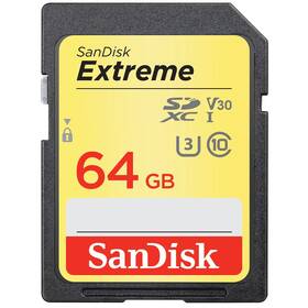 Pamäťová karta SANDISK 64GB UHS-I U3 (170R/80W) 

