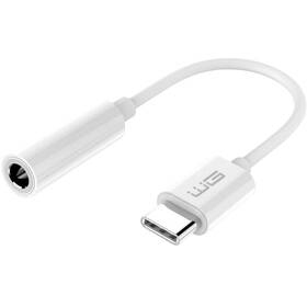 Redukcia WG 3,5mm Jack/USB-C biela


