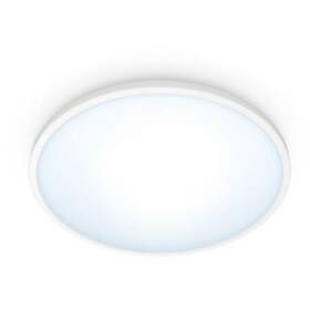 LED stropné svietidlo WiZ SuperSlim Tunable White 14 W biele

