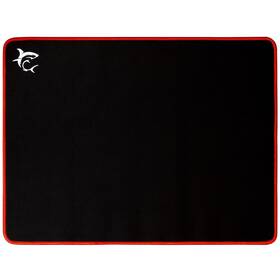 Podložka pod myš White Shark RED-KNIGHT 40 × 30 cm čierna/červená

