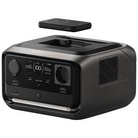 Nabíjacia stanica EcoFlow RIVER 3 Plus Wireless čierna

