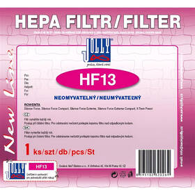 HEPA filter pre vysávače Jolly HF13 zelený

