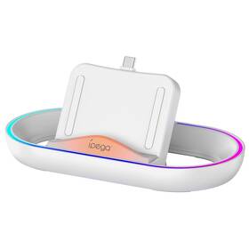 Dokovacia stanica iPega P5P02 RGB pro Playstation Portal Remote Player biela


