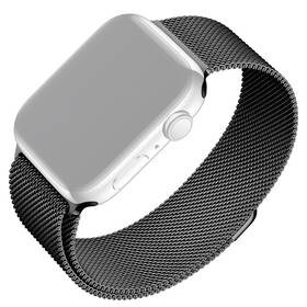 Remienok FIXED Mesh Strap na Apple Watch 38/40/41mm čierny

