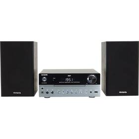 Mikro HiFi systém AIWA MSBTU-700DAB čierny/strieborný

