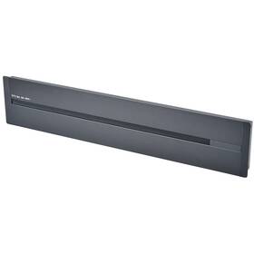 Zásuvková lišta Viking 60 cm, na 7 modulov, zápustná sivá

