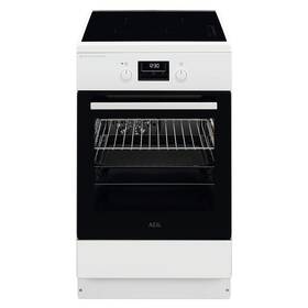 Indukčný sporák AEG CIB56491BW biely

