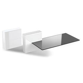 Police Meliconi Ghost Cube Shelf biela

