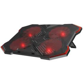 Chladiaca podložka pre NTB Genesis OXID 260, LED, pre 17,3" čierna

