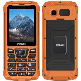 Mobilný telefón Evolveo StrongPhone Z6 oranžový

