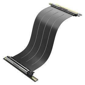 Kábel AKASA RISER BLACK x3 Mark V, PCIe 5.0 x16 Riser Cable 128 GB/s čierny

