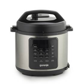 Multifunkčný hrniec Gorenje GMC6SBK strieborný

