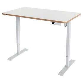 Elektrický stôl Leitz Ergo 120 × 70 cm biely

