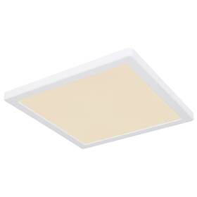 LED stropné svietidlo GLOBO Lasse, štvorec, 29 cm, LED, 24W biele

