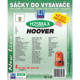 Vrecká pre vysávače Jolly H 25 MAX Hoover (4 ks) 

