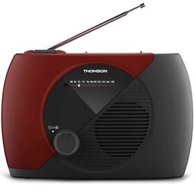 Rádioprijímač Thomson RT353 červený

