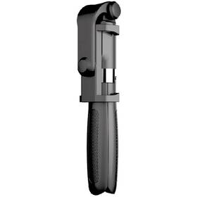 Selfie tyč WG 6 tripod s bluetooth tlačidlom čierna farba
