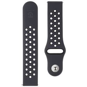 Remienok Tactical Double (20 mm), silikónový čierny

