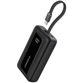 Powerbank Anker Zolo 10000mAh, 30W s káblom USB-C čierny

