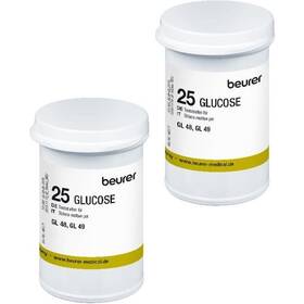 Testovacie prúžky Beurer pre GL48,GL49 (50 ks) 

