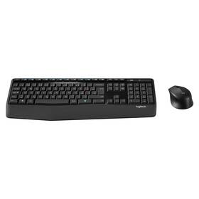 Klávesnica s myšou Logitech MK345, CZ/SK čierna

