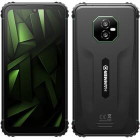 Mobilný telefón myPhone Hammer Ranger 6 GB / 128 GB čierny/zelený

