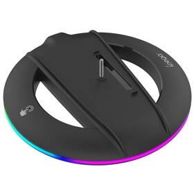 Stojan iPega P5S025S vertikálne s RGB pre PS5 Slim čierny

