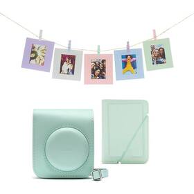 Puzdro Fujifilm Instax mini 12 KIT zelené

