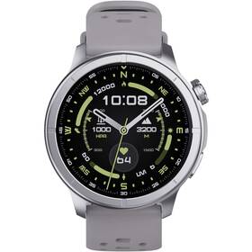 Inteligentné hodinky ARMODD Roundz 7 GPS AI strieborné

