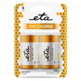  Batéria zinkochloridová ETA D, R20, blister 2ks