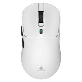 Myš White Shark MAXIMUS biela

