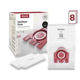 Vrecká pre vysávače Miele FJM XL HyClean Pure (8 ks) 

