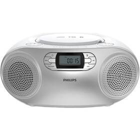 Rádioprijímač s CD Philips TAZ2000S strieborný

