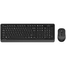 Klávesnica s myšou A4Tech FG1010 FSTYLER čierna/sivá

