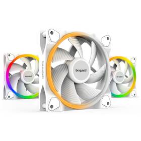 Ventilátor be quiet! Light Wings PWM 120mm (3 ks) biely

