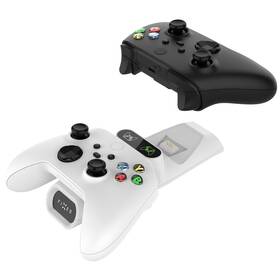 Dokovacia stanica FIXED pre dva bezdrôtové ovládače Xbox Series S, X a One biela

