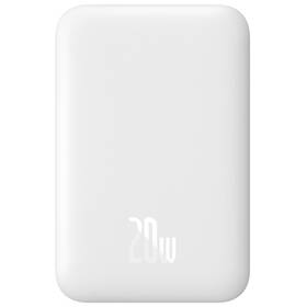 Powerbank Baseus Magnetic Mini Air 6000mAh 20W biely

