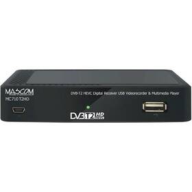 Set-top box Mascom MC710T2 HD čierny

