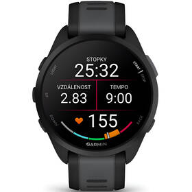 Inteligentné hodinky Garmin Forerunner 165 - Black / Slate Gray 

